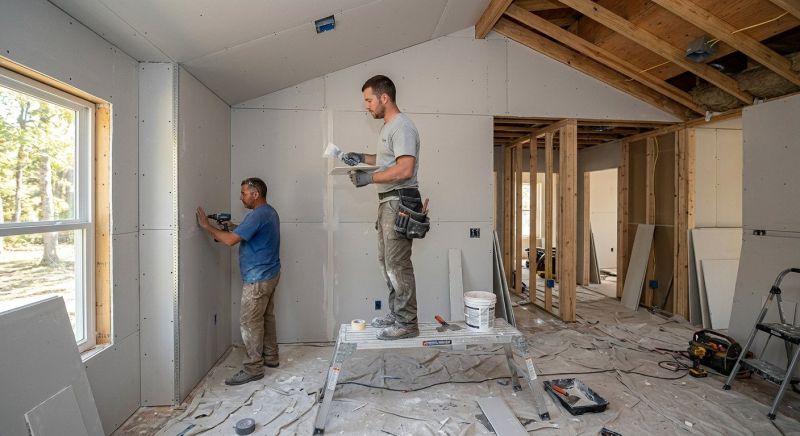 House Drywall Installation in Kansas City, MO