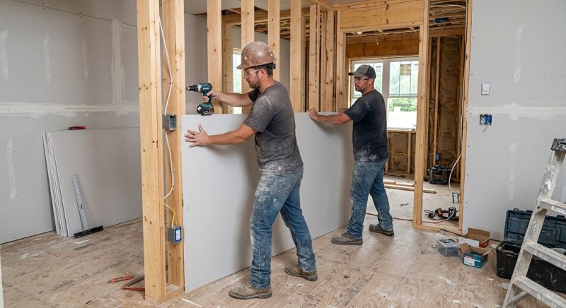 Wallboard Installation Service in Wilmington, NC